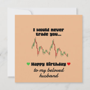 Happy Birthday Kaart- handelaar Verjaardagsliefde Feestdagenkaart