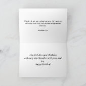 Happy Birthday Kaart Herfst (Binnen)