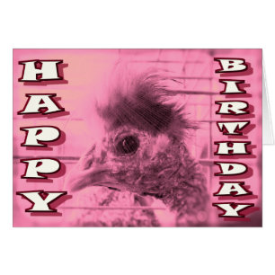 HAPPY BIRTHDAY-kaart, van Bob Hall