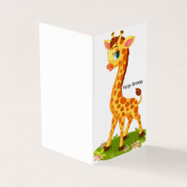 Happy Birthday - Kaart voor kinderen