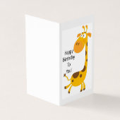 Happy Birthday - Kaart voor kinderen (Buitenkant)