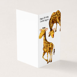 Happy Birthday - Kaart voor kinderen