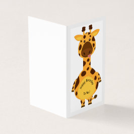 Happy Birthday - Kaart voor kinderen