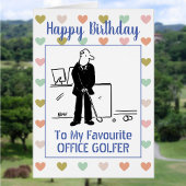 Happy Birthday Kantoor Golfer