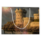 Happy Birthday King of Castle Groot Cadeauzakje (Achterkant)