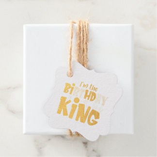 Happy Birthday King Party Supplies , Celebration Bedankjes Labels