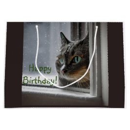 Happy Birthday Kitty Cat Groot Cadeauzakje