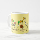 'Happy Birthday' Koffie Mok (Voorkant links)