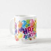 Happy Birthday Koffiemok (Voorkant links)