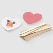 Happy Birthday Korean Hangeul Handwaaier (Niet-gemonteerd)