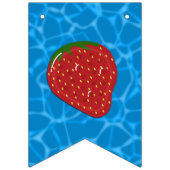 Happy Birthday l Pool Party l Summer Fruit Floats Vlaggetjes (Eerste vlag)