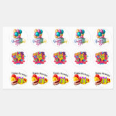 Happy Birthday Labels (Vel)