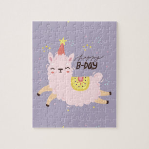 Happy Birthday Lama Legpuzzel