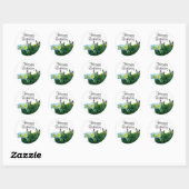 Happy Birthday Large-Cupped Daffodil #2 Stickers (Vel)