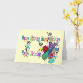 HAPPY BIRTHDAY LAS VEGAS Kaart (Gele Bloem)