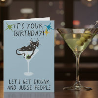 Happy Birthday Laten we Drink worden en mensen beo