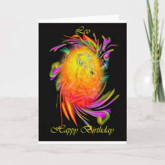 Happy Birthday Leo Kaart