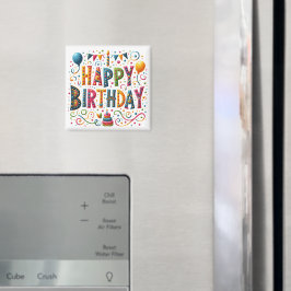 Happy Birthday Magneet