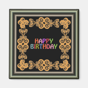 Happy Birthday Magnet Magneet