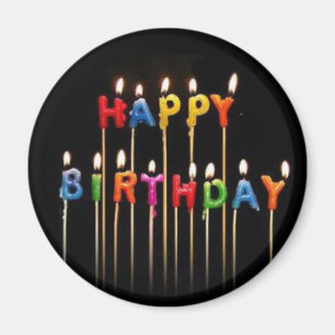 Happy Birthday Magnet Magneet