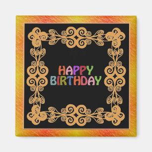 Happy Birthday Magnet Magneet