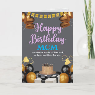 Happy Birthday mama Kaart