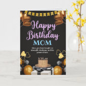 Happy Birthday mama Kaart (Gele Bloem)