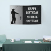 Happy Birthday Mannen Vist banner (Beurs)