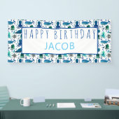 Happy Birthday Marine Nautical under the Zee Kinde Spandoek (Beurs)