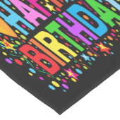 HAPPY BIRTHDAY MEDIUM TAFELLOPER (Hoek)