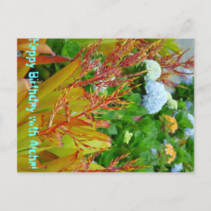 Happy Birthday met Aloha briefkaart