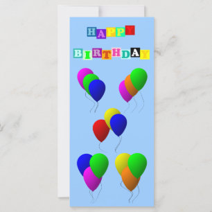 Happy Birthday met ballonnen van Shirley Taylor