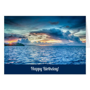 Happy Birthday met Ocean Uitzicht Photography