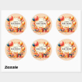 Happy Birthday mijn vriend sticker (Vel)