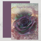 Happy Birthday, mijn Wild Irish Roos (Voorkant / Achterkant)