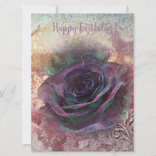 Happy Birthday, mijn Wild Irish Roos (Voorkant)