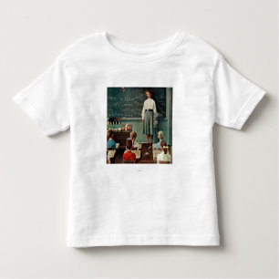 Happy Birthday, Miss Jones van Norman Rockwell Kinder Shirts