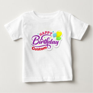 Happy Birthday Modern Elegant Aangepaste Naam Scha