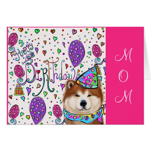 HAPPY BIRTHDAY MOM (Voorkant Horizontaal)