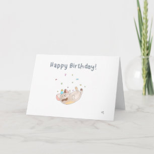 Happy Birthday Mouse Kaart