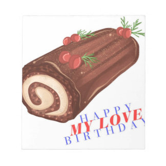 Happy Birthday My Love - Stijlvol Notitieblok