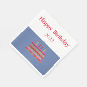 Happy Birthday Napkins Servet (Hoek)