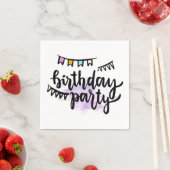 Happy Birthday Napkins Servet (Insitu)