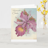  Happy Birthday-neef Kaart (Gele Bloem)