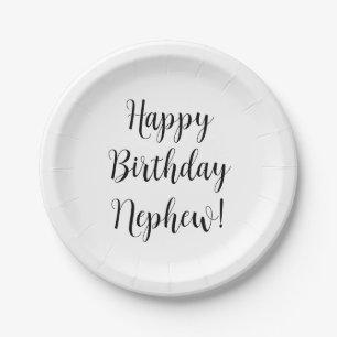 Happy Birthday Nephew Funny Nephews Gifts Papieren Bordje