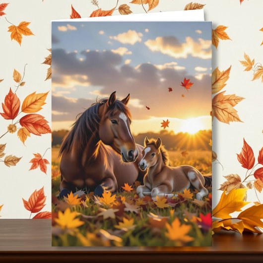 Happy Birthday Niece | Horse Themed Kaart