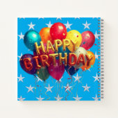 HAPPY BIRTHDAY NOTITIEBOEK (Achterkant)