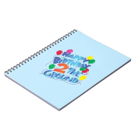 Happy Birthday Notitieboek (Linkerzijde)