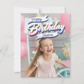 Happy Birthday  Notitiekaartje (Voorkant)