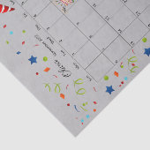 Happy Birthday November 2022 Weefselpapier Tissuepapier (Detail)